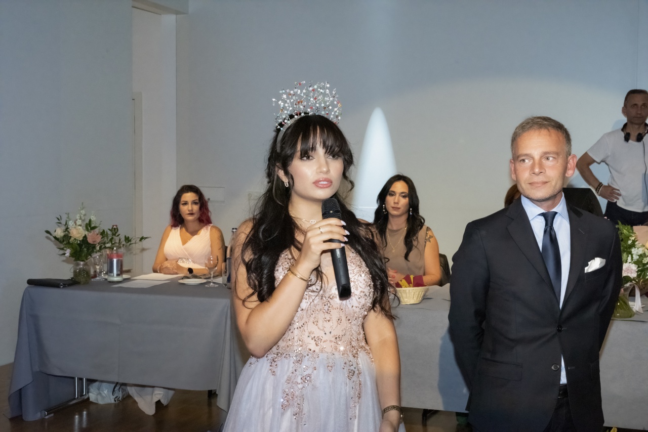 Rim Khamlichi (Miss Tourisme Luxembourg 2021) et Giuseppe CASTELLANETA (FONDATEUR MISS TOURISME LUXEMBOURG)